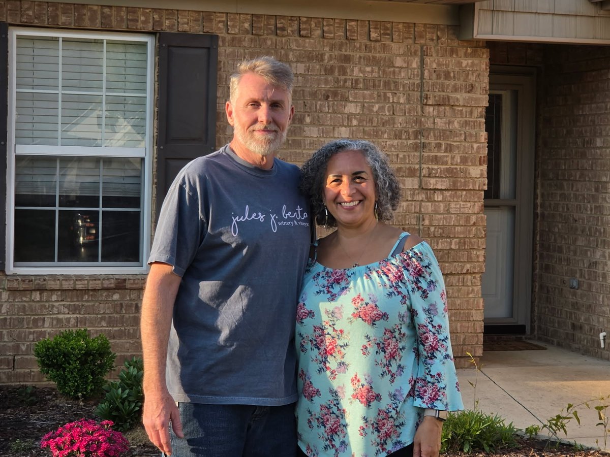 The Warner family at their North Alabama closing